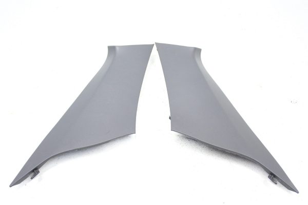 2008-2014 SUBARU WRX STI SEDAN BLACK LOWER C PILLAR TRIM SET LH/RH