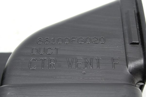 2008-2014 SUBARU CENTER DASH AC VENT SPLITER OEM 66100FG020 - Image 2