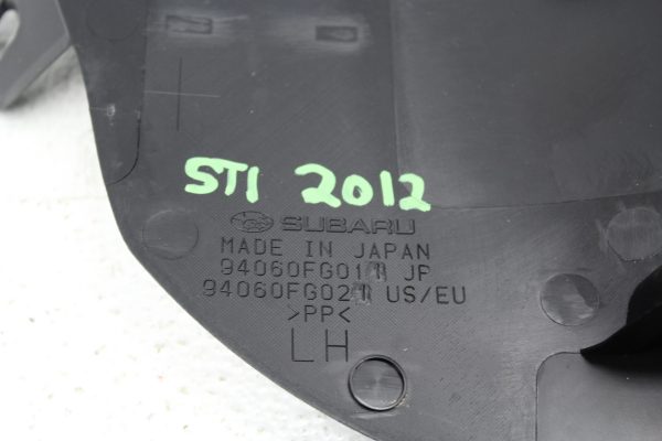 2008-2014 SUBARU WRX & STI LH/RH LOWER SILL SIDE KICK PANEL OEM FACTORY 08-14 - Image 5