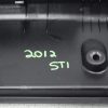 2008-2014 SUBARU WRX STI SEDAN TRUNK LATCH SILL TRIM OEM - Image 7