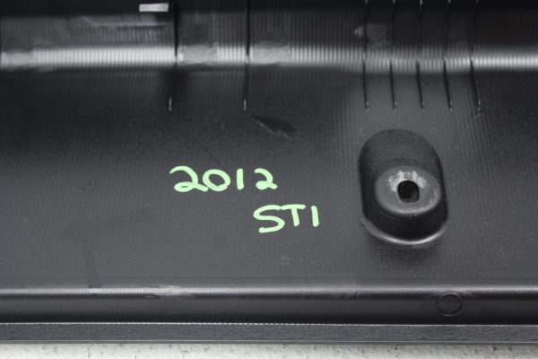2008-2014 SUBARU WRX STI SEDAN TRUNK LATCH SILL TRIM OEM - Image 7