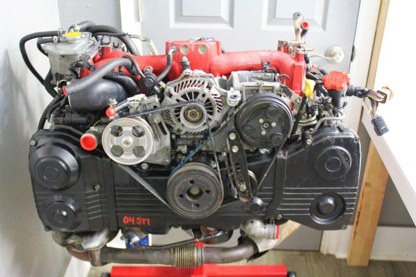 2004-2006 SUBARU WRX STI ENGINE LONG BLOCK ASSEMBLY EJ257 2.5L TURBO 27K MILES