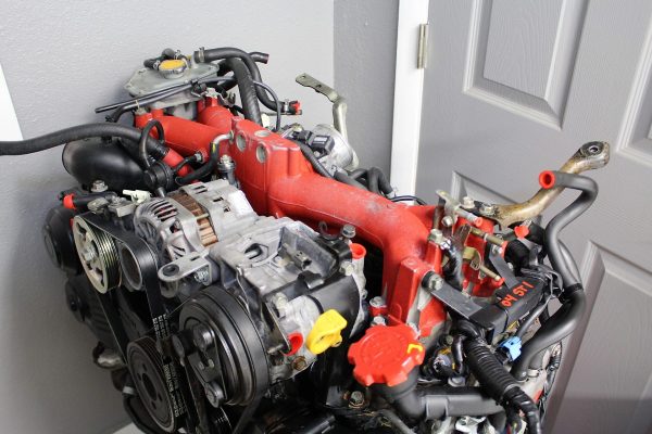 2004-2006 SUBARU WRX STI ENGINE LONG BLOCK ASSEMBLY EJ257 2.5L TURBO 27K MILES - Image 2