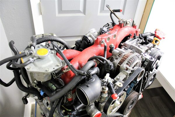2004-2006 SUBARU WRX STI ENGINE LONG BLOCK ASSEMBLY EJ257 2.5L TURBO 27K MILES - Image 3