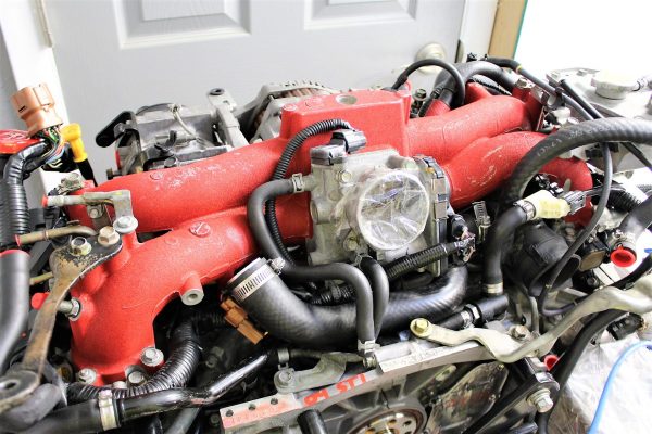 2004-2006 SUBARU WRX STI ENGINE LONG BLOCK ASSEMBLY EJ257 2.5L TURBO 27K MILES - Image 9