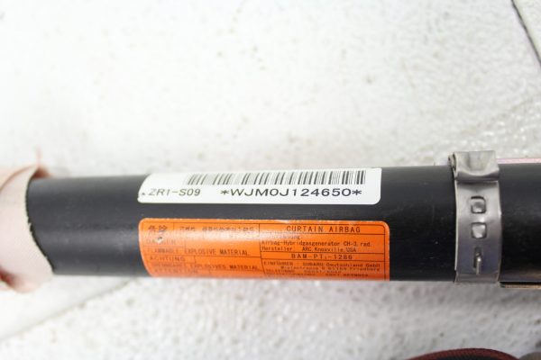 SUBARU IMPREZA WRX & STI HATCH RH PASSENGER SIDE CURTAIN AIRBAG PN: 98251FG002 - Image 3