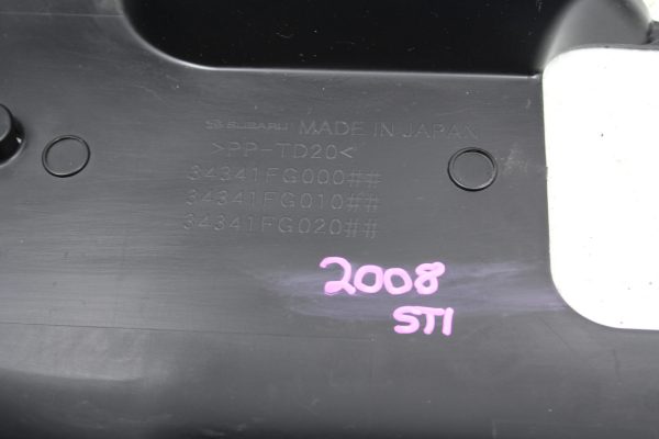 08-14 2008-2014 SUBARU IMPREZA WRX & STI STEERING COLUMN BEZEL TRIM COVER - Image 6
