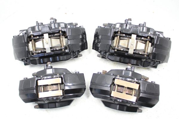 2008-2017 SUBARU WRX STI FRONT & REAR BREMBO BRAKE CALIPERS OEM 66K MILES EJ257 - Image 2