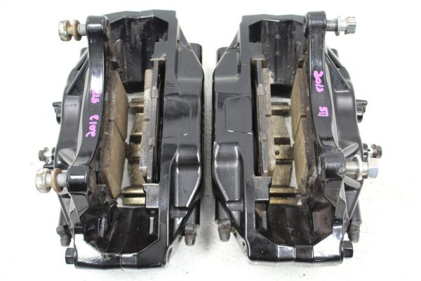 2008-2017 SUBARU WRX STI FRONT & REAR BREMBO BRAKE CALIPERS OEM 66K MILES EJ257 - Image 5
