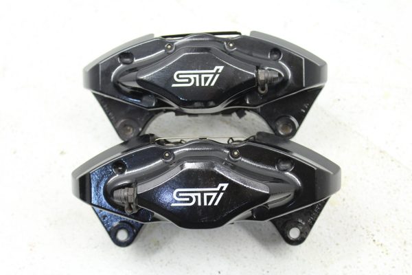 2008-2017 SUBARU WRX STI FRONT & REAR BREMBO BRAKE CALIPERS OEM 66K MILES EJ257 - Image 8