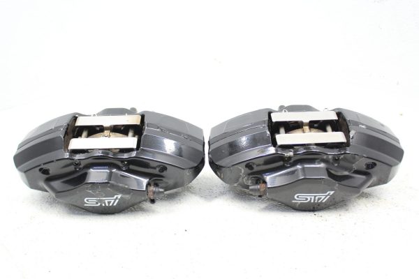 08-17 2008-2017 SUBARU WRX STI REAR BREMBO BRAKE CALIPERS LH/RH 79K MILES EJ257