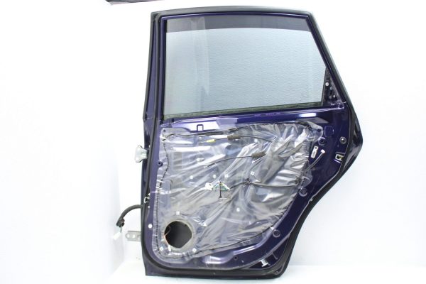 08-14 SUBARU WRX STI REAR RH DOOR ASSEMBLY PASSENGER SIDE PLASMA BLUE PEARL - Image 10