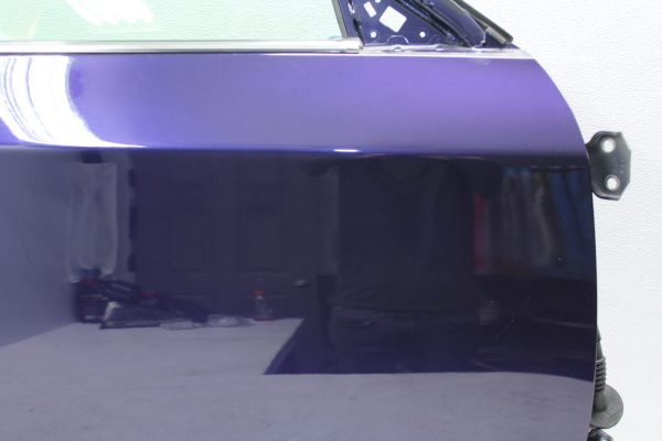 08-14 SUBARU WRX STI FRONT RH DOOR ASSEMBLY PASSENGER SIDE PLASMA BLUE PEARL - Image 5