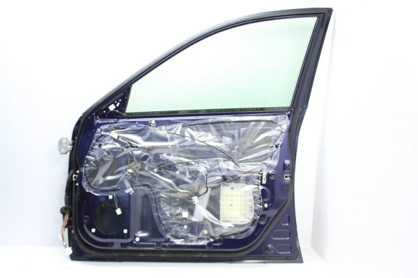 08-14 SUBARU WRX STI FRONT RH DOOR ASSEMBLY PASSENGER SIDE PLASMA BLUE PEARL - Image 10
