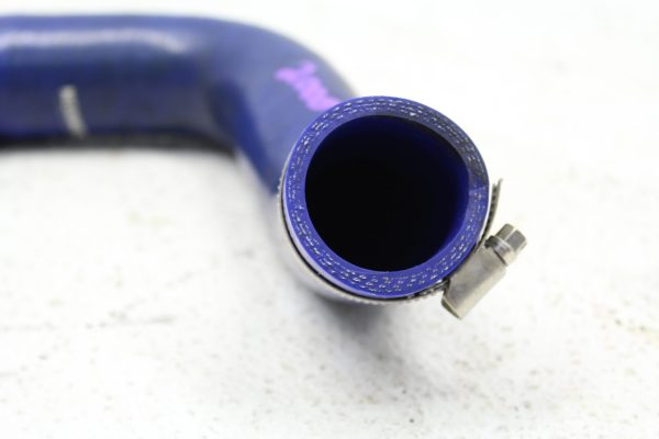 2008-2014 SUBARU WRX STI MISHIMOTO BLUE LOWER RADIATOR HOSE 2008 - Image 2