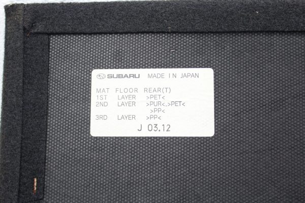 2008-2014 SUBARU WRX STI REAR TRUNK CARPET LINER FLOOR MAT 95066FG000 2010 - Image 9