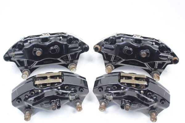 2008-2017 SUBARU WRX STI FRONT & REAR BREMBO BRAKE CALIPERS OEM 27K MILES EJ257 - Image 2