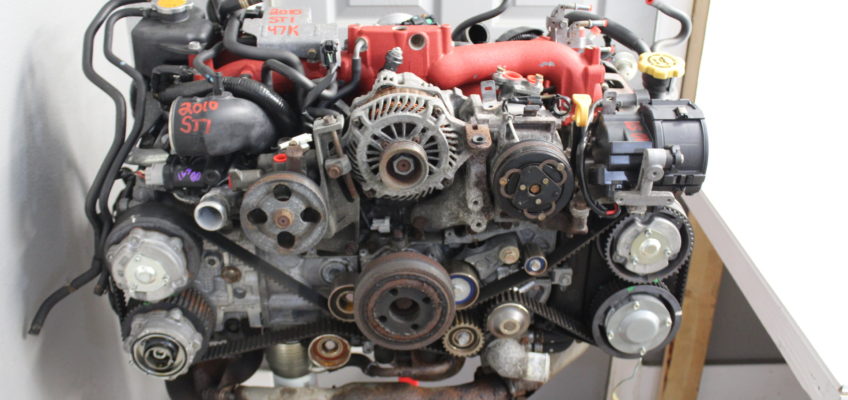 2008-2019 SUBARU WRX STI ENGINE LONG BLOCK ASSEMBLY 2.5L TURBO EJ257 47K MILES