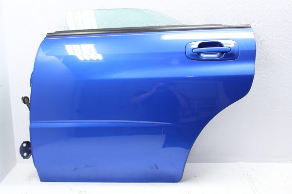 2002-2007 SUBARU WRX & STI SEDAN REAR LH DOOR DRIVERS SIDE BLUE OEM