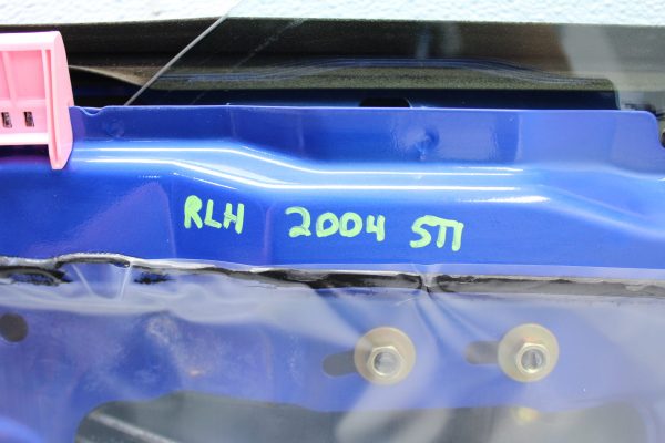 2002-2007 SUBARU WRX & STI SEDAN REAR LH DOOR DRIVERS SIDE BLUE OEM - Image 11