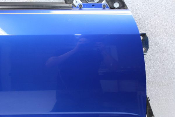 2002-2007 SUBARU WRX STI SEDAN FRONT RH DOOR PASSENGER SIDE BLUE OEM - Image 2