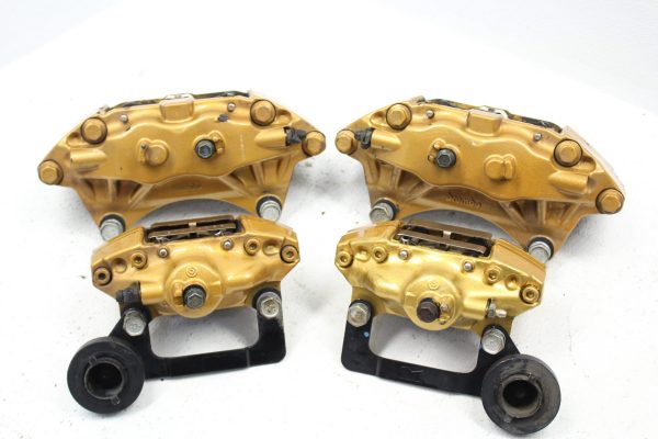 04-07 2004-2007 SUBARU WRX STI FRONT AND REAR BREMBO BRAKE CALIPERS 27K MILES - Image 3