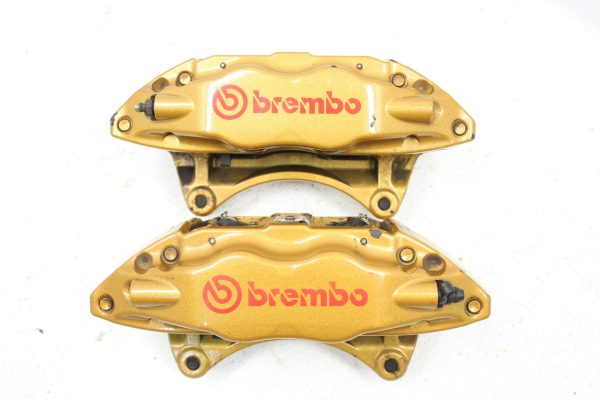 04-07 2004-2007 SUBARU WRX STI FRONT AND REAR BREMBO BRAKE CALIPERS 27K MILES - Image 5