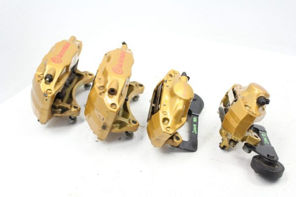 04-07 2004-2007 SUBARU WRX STI FRONT AND REAR BREMBO BRAKE CALIPERS 27K MILES - Image 9