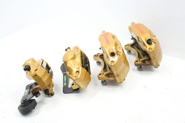 04-07 2004-2007 SUBARU WRX STI FRONT AND REAR BREMBO BRAKE CALIPERS 27K MILES - Image 10