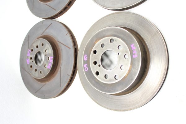 2008-2017 SUBARU WRX STI FRONT & REAR STOPTECH BRAKE ROTORS SET 5X114/5X100 - Image 2