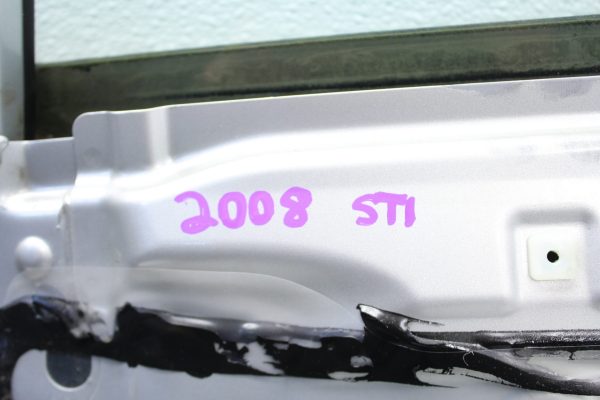 2008-2014 SUBARU WRX  STI REAR RH HATCH DOOR ASSEMBLY PASSENGER SIDE SILVER 2008 - Image 11