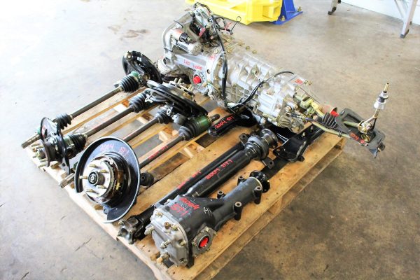 04 2004 SUBARU WRX STI USDM DCCD 6 SPEED TRANSMISSION SWAP 5X100 6MT 47K MILES - Image 2