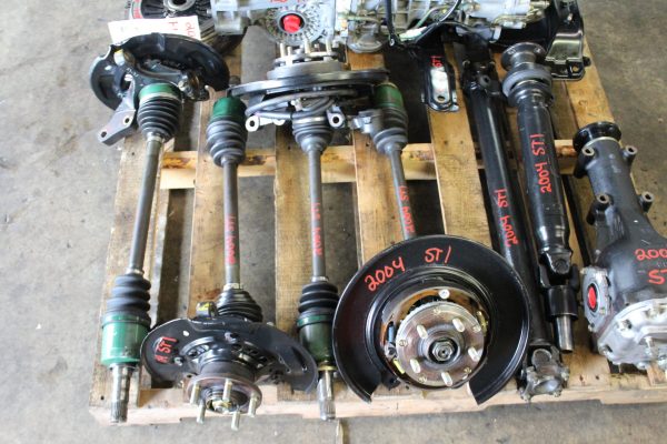 04 2004 SUBARU WRX STI USDM DCCD 6 SPEED TRANSMISSION SWAP 5X100 6MT 47K MILES - Image 9