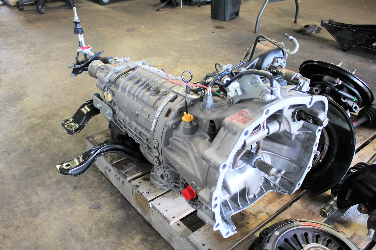 07 2007 SUBARU WRX STI USDM DCCD 6 SPEED TRANSMISSION SWAP 5X114 6MT