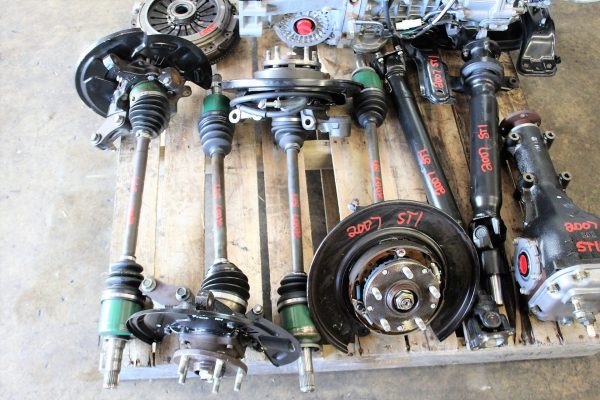 07 2007 SUBARU WRX STI USDM DCCD 6 SPEED TRANSMISSION SWAP 5X114 6MT 54K MILES - Image 11