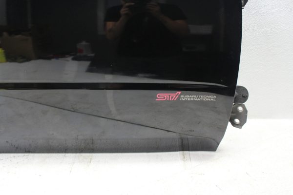 02-07 2002-2007 SUBARU WRX & STI FRONT RH DOOR PASSENGER SIDE BLACK OEM - Image 5