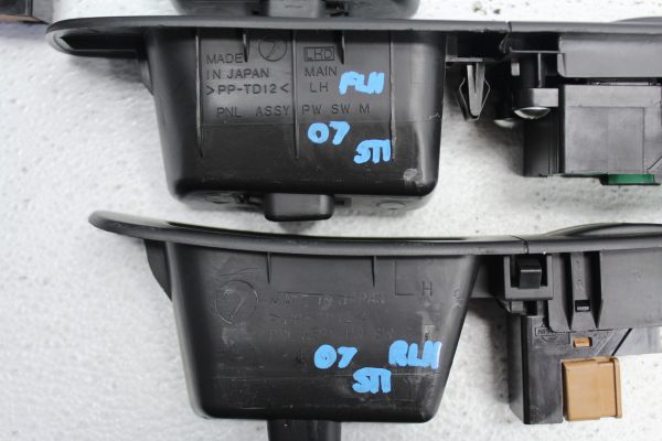 2005-2007 SUBARU IMPREZA WRX & STI FRONT AND REAR WINDOW DOOR SWITCHES OEM - Image 11