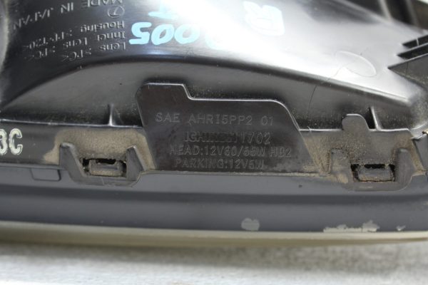 04-05 2004-2005 SUBARU FORESTER XT HEADLIGHT LAMPS RH/LH OEM SET - Image 9