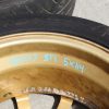 05-07 2005-2007 SUBARU WRX STI GOLD BBS FORGED RIMS WHEELS & TIRES 17X8 5X114 - Image 11
