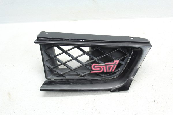 06-07 2006-2007 SUBARU IMPREZA WRX & STI LH DRIVERS SIDE GRILLE OEM BLACK