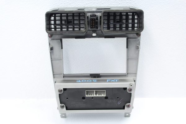 2004-2005 SUBARU FORESTER XT FXT A/C CONTROL W/ RADIO TRIM BEZEL & VENTS OEM - Image 4