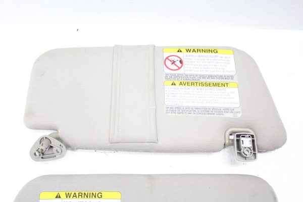 2004-2005 SUBARU FORESTER XT FXT SUN VISORS DRIVER & PASSENGER SIDE OEM - Image 3