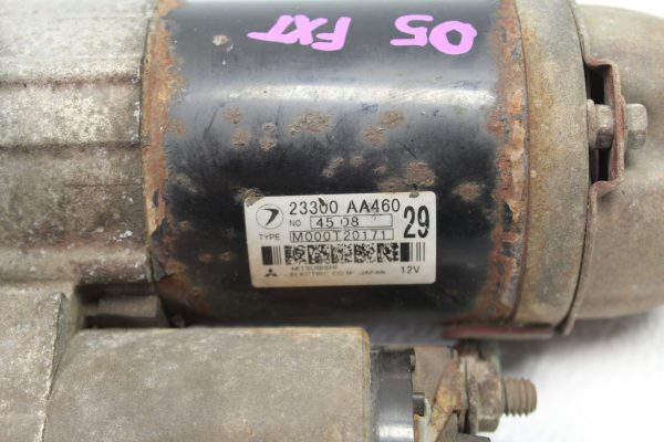 04-05 2004-2005 SUBARU FORESTER XT FXT A/T STARTER MOTOR AUTOMATIC TRANS - Image 5