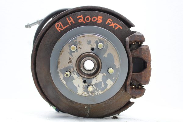 2002-2007 SUBARU WRX & FORESTER XT REAR LH DRIVER HUB KNUCKLE SPINDLE 5X100 - Image 2