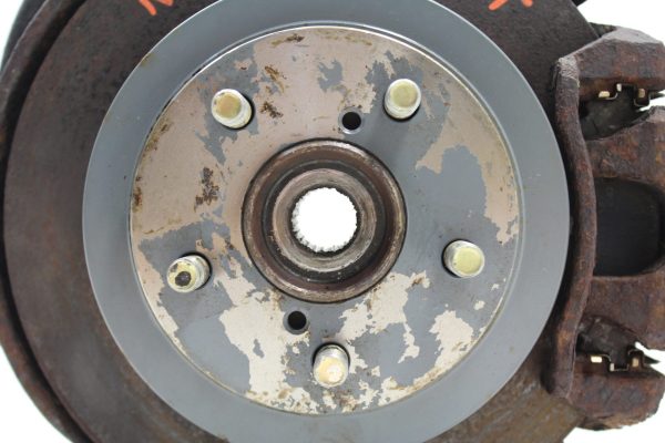 2002-2007 SUBARU WRX & FORESTER XT REAR LH DRIVER HUB KNUCKLE SPINDLE 5X100 - Image 3