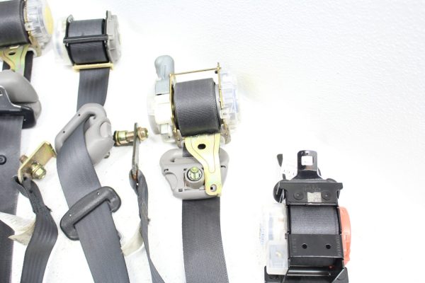 04-05 2004-2005 SUBARU FORESTER XT FXT FRONT & REAR SEAT BELTS SET ASSEMBLY OEM - Image 4