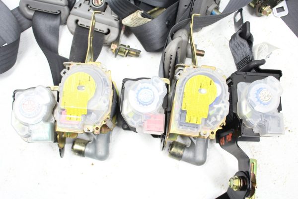 04-05 2004-2005 SUBARU FORESTER XT FXT FRONT & REAR SEAT BELTS SET ASSEMBLY OEM - Image 10
