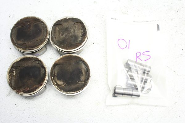 98-01 1998-2001 SUBARU IMPREZA 2.5 RS GC8 PISTONS SET OEM 2.5L - Image 11