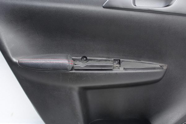 08-14 2008-2014 SUBARU IMPREZA WRX STI REAR LH DOOR CARD PANEL DRIVER SIDE OEM - Image 2