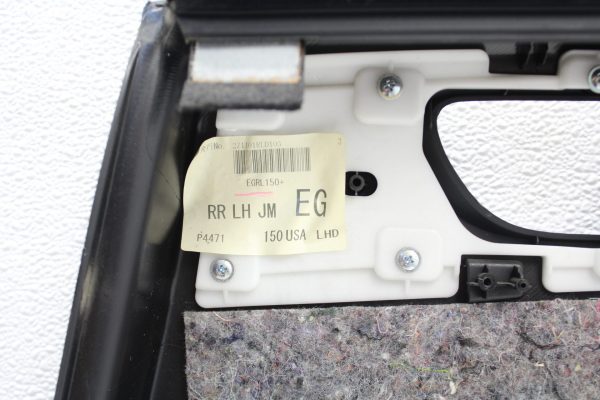 08-14 2008-2014 SUBARU IMPREZA WRX STI REAR LH DOOR CARD PANEL DRIVER SIDE OEM - Image 8
